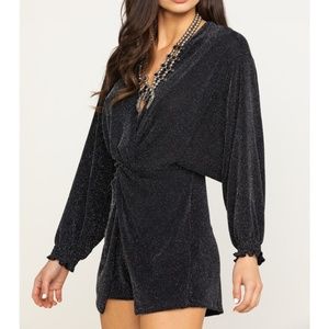 Sparkling Metalic Romper - Size M
